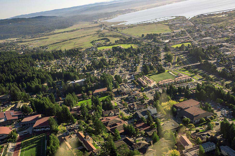 Humboldt State Campus Map